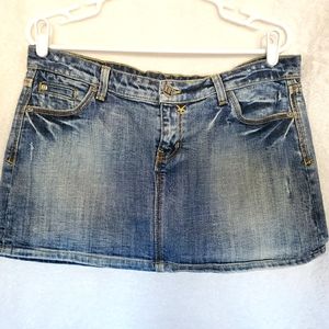 Denim skirt. Purchased at Lucky Brand store.